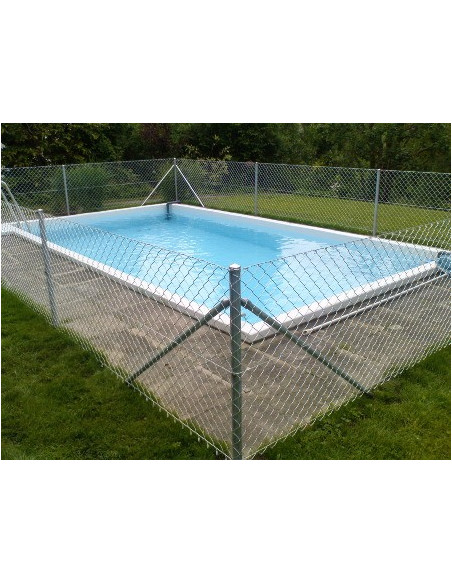 70cm hoher Maschendrahtzaun