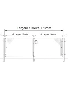 Torbreite 200cm 2