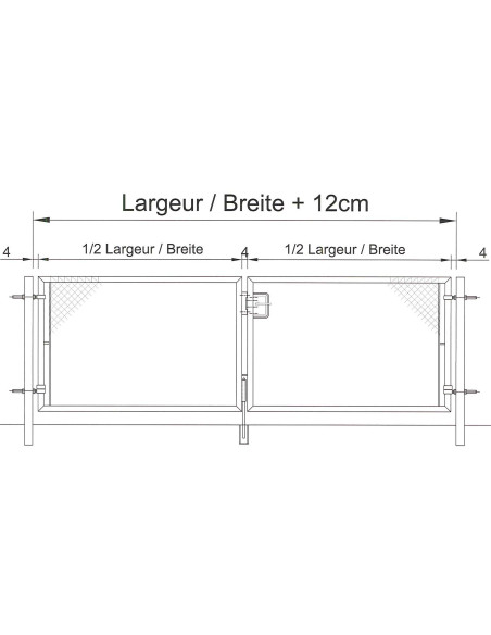 Torbreite 200cm